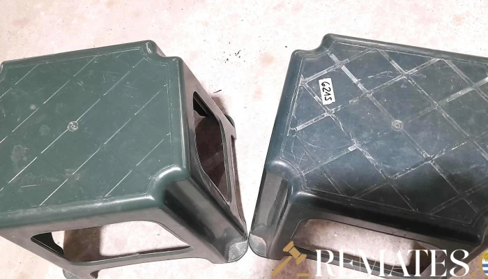 2 Taburestes De Pvc Verdes -  3 - 17-06-2021