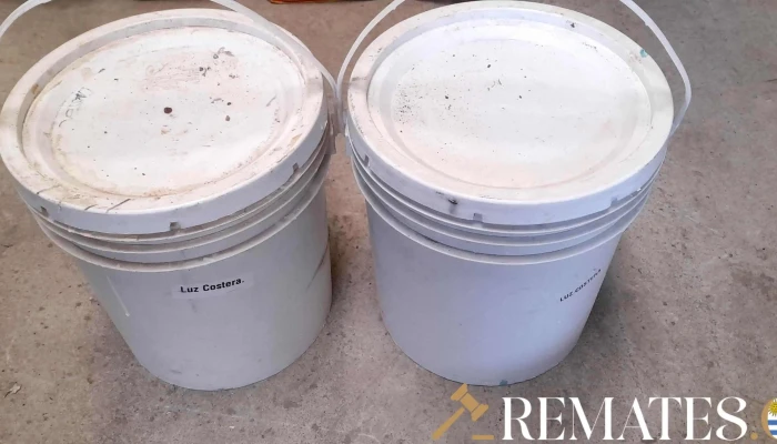 2 Tachos De 20 Litros De Pintura
