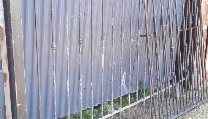 2 tramos de reja