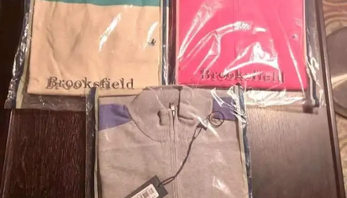 3 Buzos Brookfield Variados En Talles S 1 - 25-08-2021
