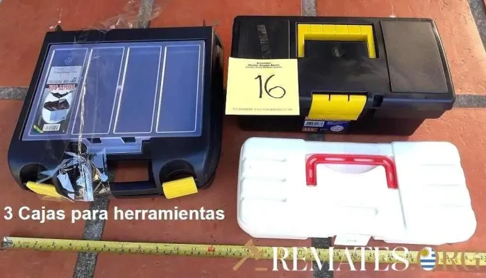 3 cajas de herramientas