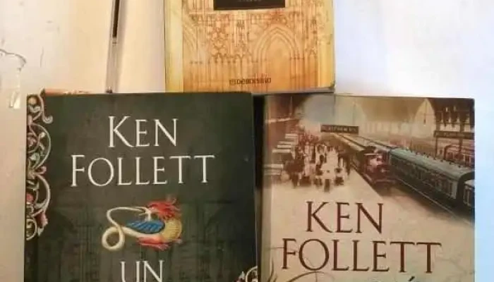 3 Libros de Ken Follett, Los Pilares de la Tierra, Un Mundo Sin Fin, etc