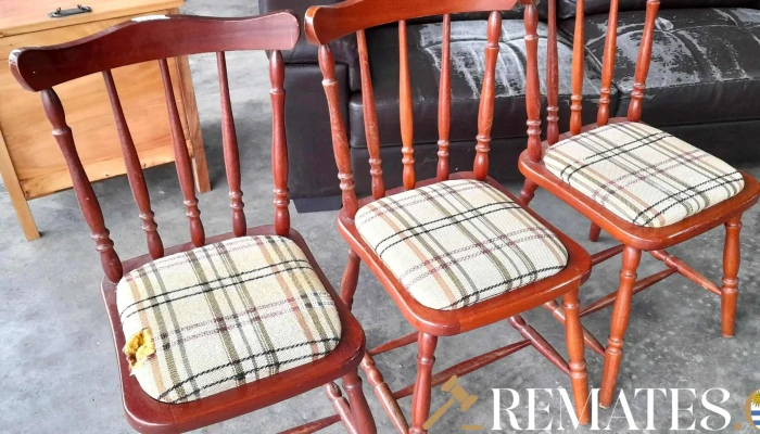 3 Sillas De Madera Estilo Wuinsor Con Ta 1 - 17-06-2021