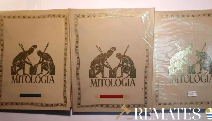 3 Tomos de Libros de Mitologia