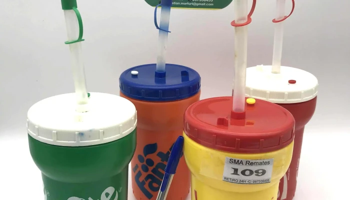 4 Vasos Sorbito Coca Cola   Fanta Y Sp 2 - 22-08-2021