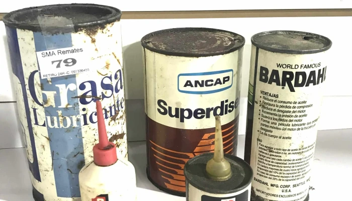 5 Latas De Aceite -  1 - 22-08-2021