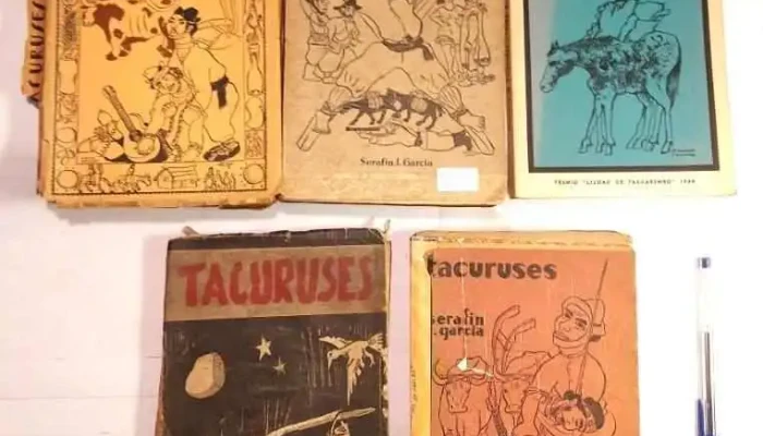 5 libros de Serafin Garcia, 3 versiones Tacuruses, Burbujas y otro