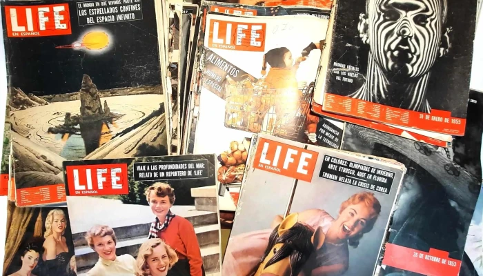50 revistas Life en Español años 1950
