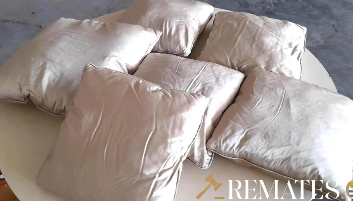 6 Almohadones Beige Cuadrados -  2 - 17-06-2021