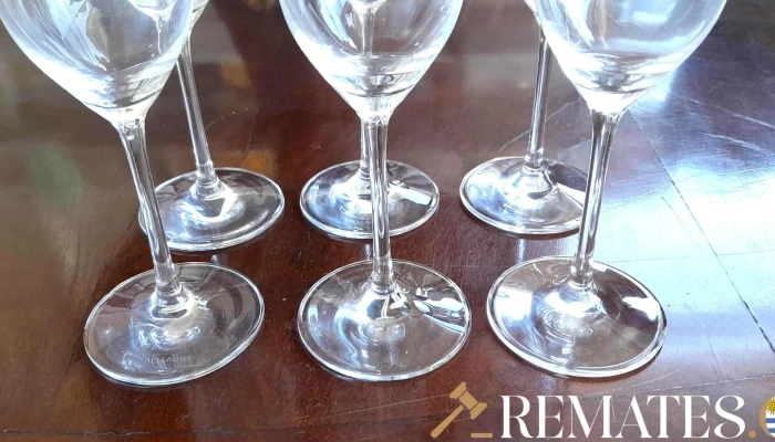 6 Copas De Champang De Cristal -  2 - 17-06-2021