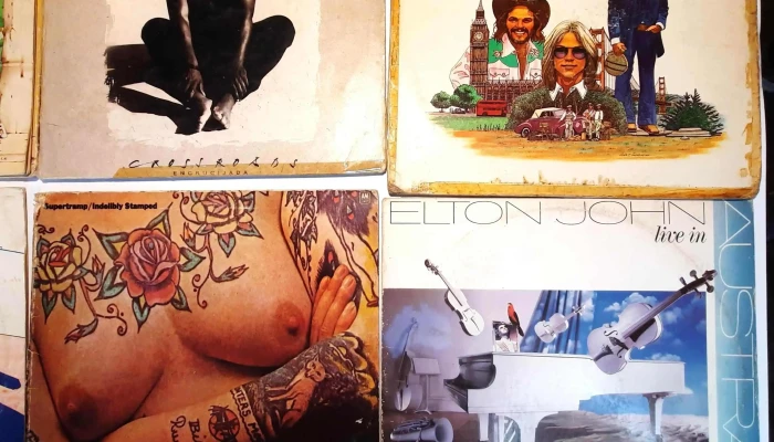 6 Discos Varios Rock Elton John Y Otros 2 - 05-06-2021
