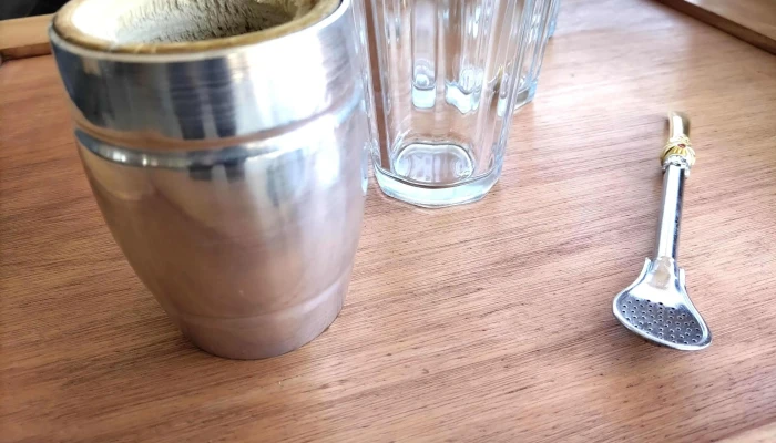 6 Vasos De Vidrio Mate Y Bombilla -  3 - 17-06-2021