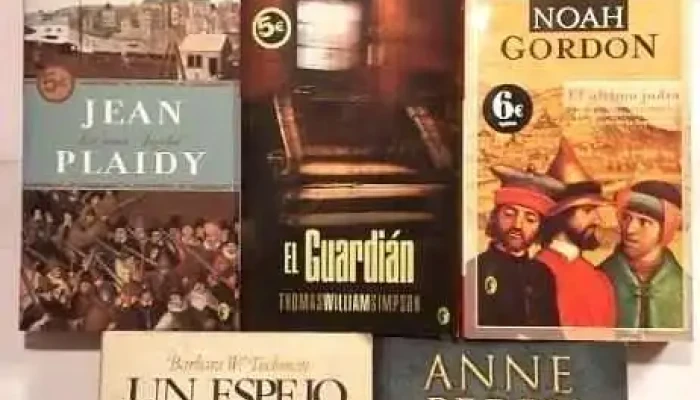 8 Libros Edit. El Guardian, Byblos, Noah Gordon, etc