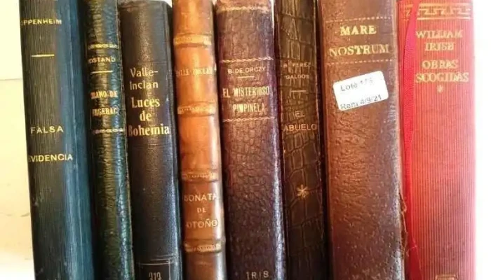 8 libros novelas, Edit Losada, Autor Valle Inclan, etc