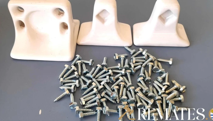 accesorios de baño y tornillos cortos de punta