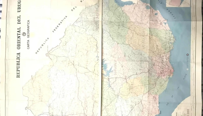 Aniguo Mapa De Uruguay