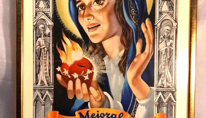 Antiguo afiche publicidad de Mejoral