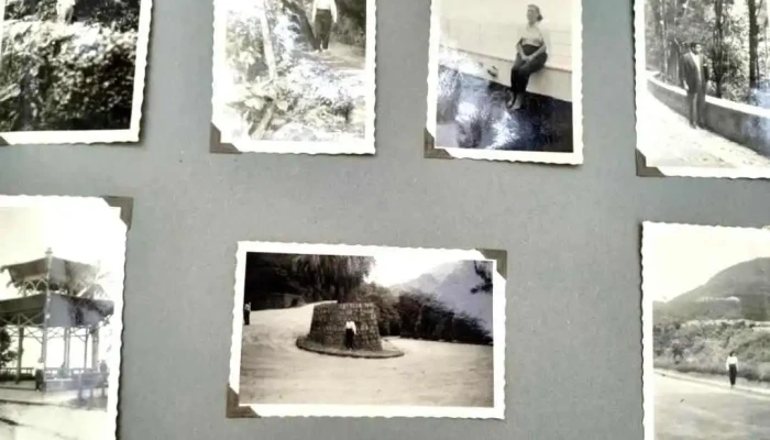 Antiguo álbum fotos en Rio de Janeiro