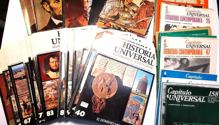 Aprox 100 Fascículos Historia Universal, Capitulo Universal, grandes personajes de la Historia Universal