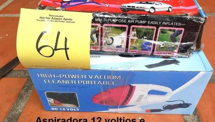 Aspiradora 12 Volt Inflador De Pie 1 - 26-08-2021