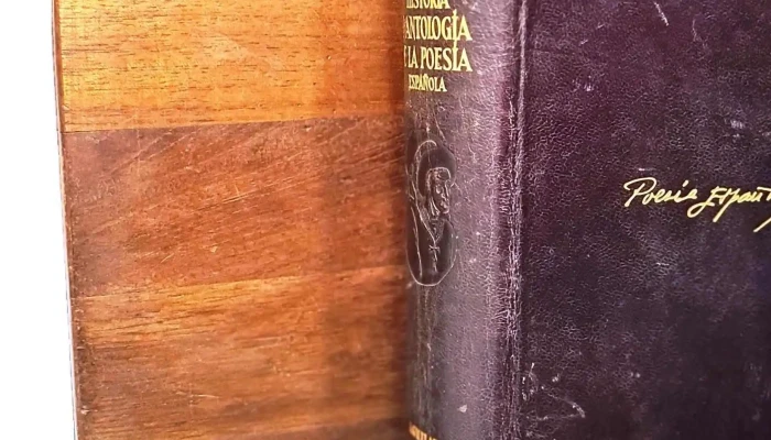 Atril Para Libros En Cedro Y Libro Poesi 2 - 17-06-2021