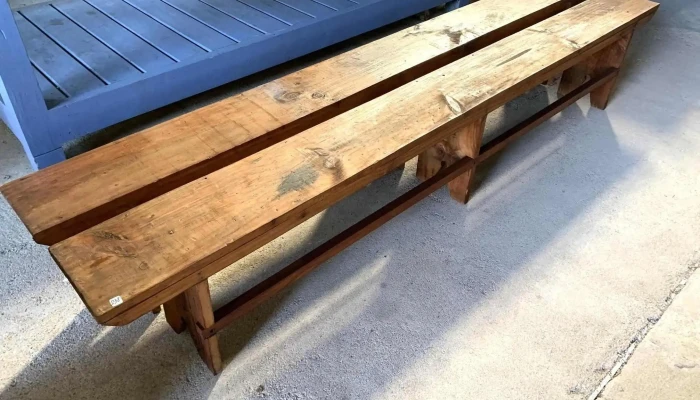 Bancos De Madera 240 X 022 X 045 Alto 1 - 06-12-2020