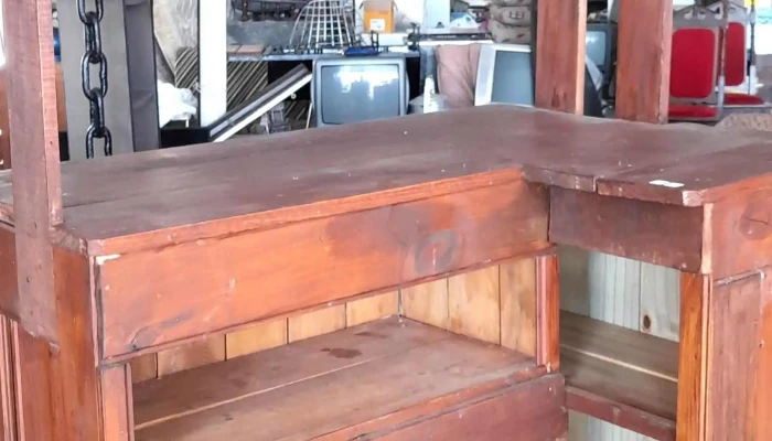 barcito en L en madera