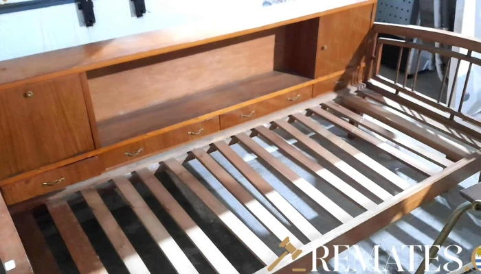 cama americana con repisa