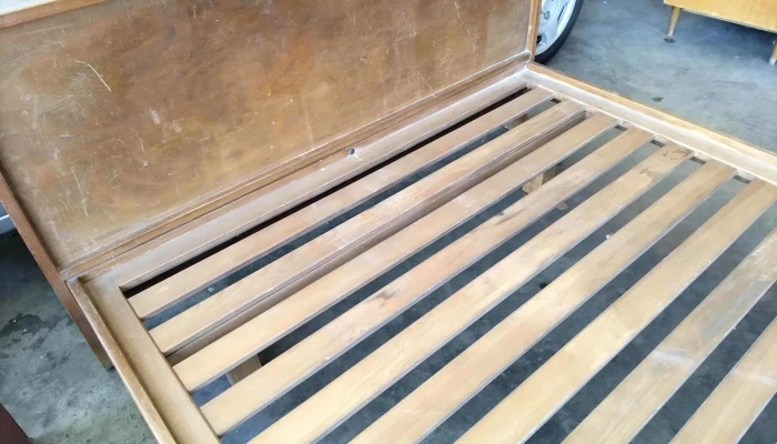 Cama De 2 Plazas En Madera Americana -  3 - 17-06-2021