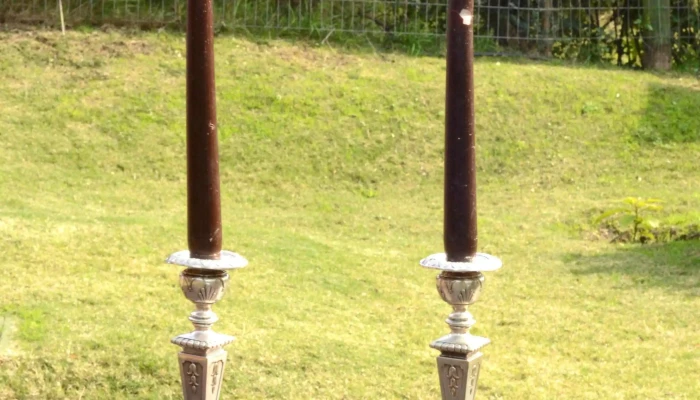 Candelabros De Plata Francesa -  1 - 15-08-2021