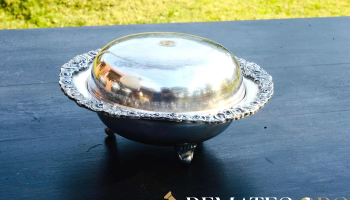 Caramelera en plata sellada
