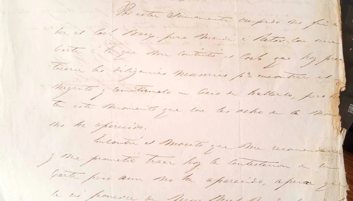 Carta a D.Diego Lamas diciembre 1857