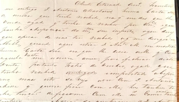 Carta al Coronel Diego Lamas fechada el 18 de agosto 1852