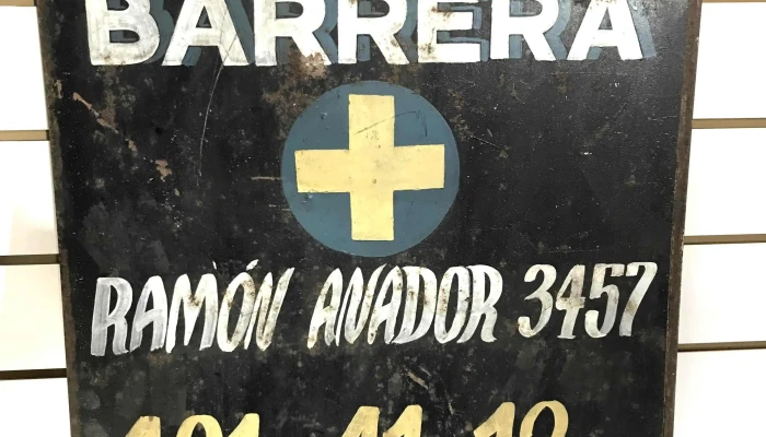 Cartel De Chapa Farmacia -  1 - 22-08-2021