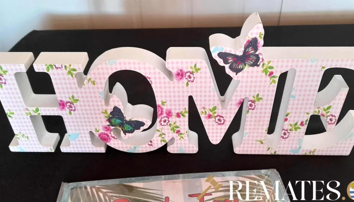 Cartel De Home Y Chapa Decorativa -  2 - 17-06-2021