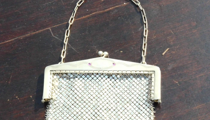 Cartera En Plata Siglo Xix -  3 - 15-08-2021