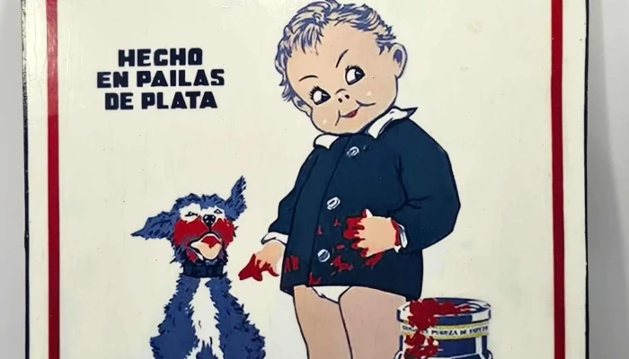 Chapa esmaltada al poliuretano replica uso interior