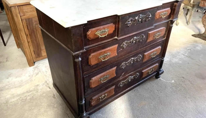 Comoda Con Marmol Para Restaurar 1,20 X 0,70 X 0,83 Alto