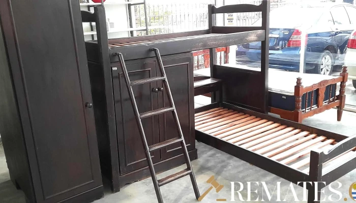 cucheta con mueble de 2 puertas
