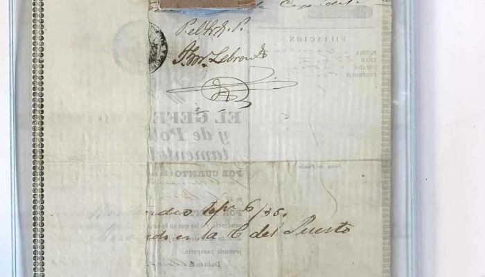 Documento Pasaporte 1831 -  2 - 06-12-2020