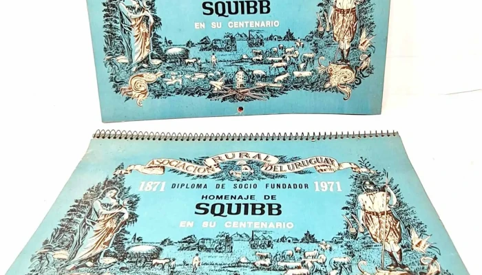 Dos almanaques Aru años 1971 y 1972