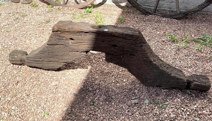 Eje De Carreta Madera Dura