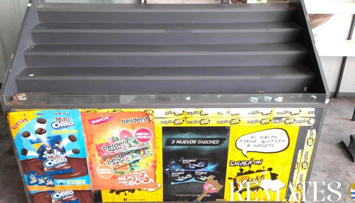 excibidor de comercio gris