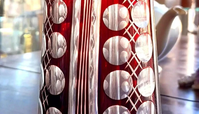 Florero Cristal Baccarat Color Rubi -  2 - 17-06-2021