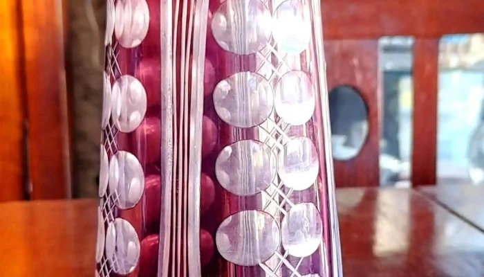 Florero Cristal Baccarat Color Rubi Sano 2 - 17-06-2021