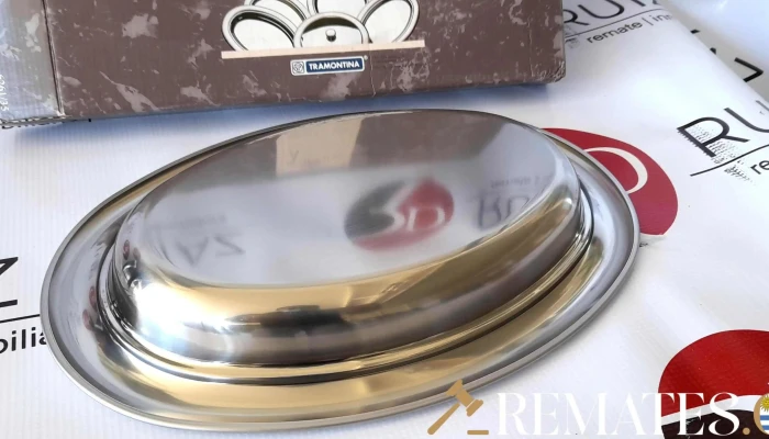 Fuente Oval De Acero Inox -  2 - 17-06-2021