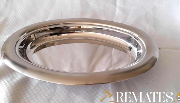 fuente oval de acero inox tramontina