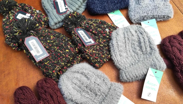 Gorros de Lana y mitones