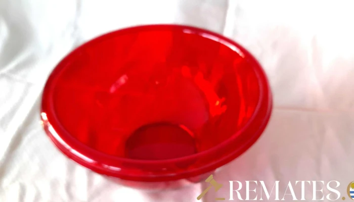 Gran Bouls De Plastico Color Rojo -  2 - 17-06-2021