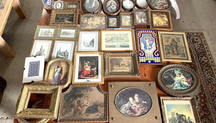 Gran Lote De Cuadros Varios